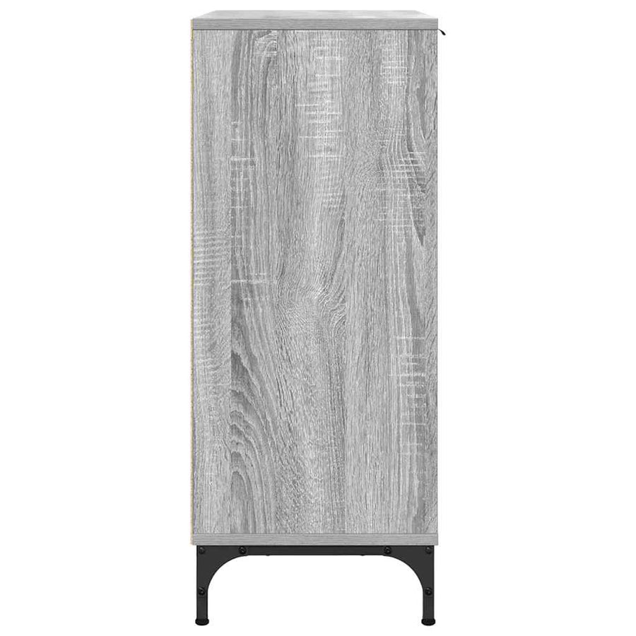 Dressoir Grijs Sonoma 69,5 x 33 x 82 cm Bewerkt hout