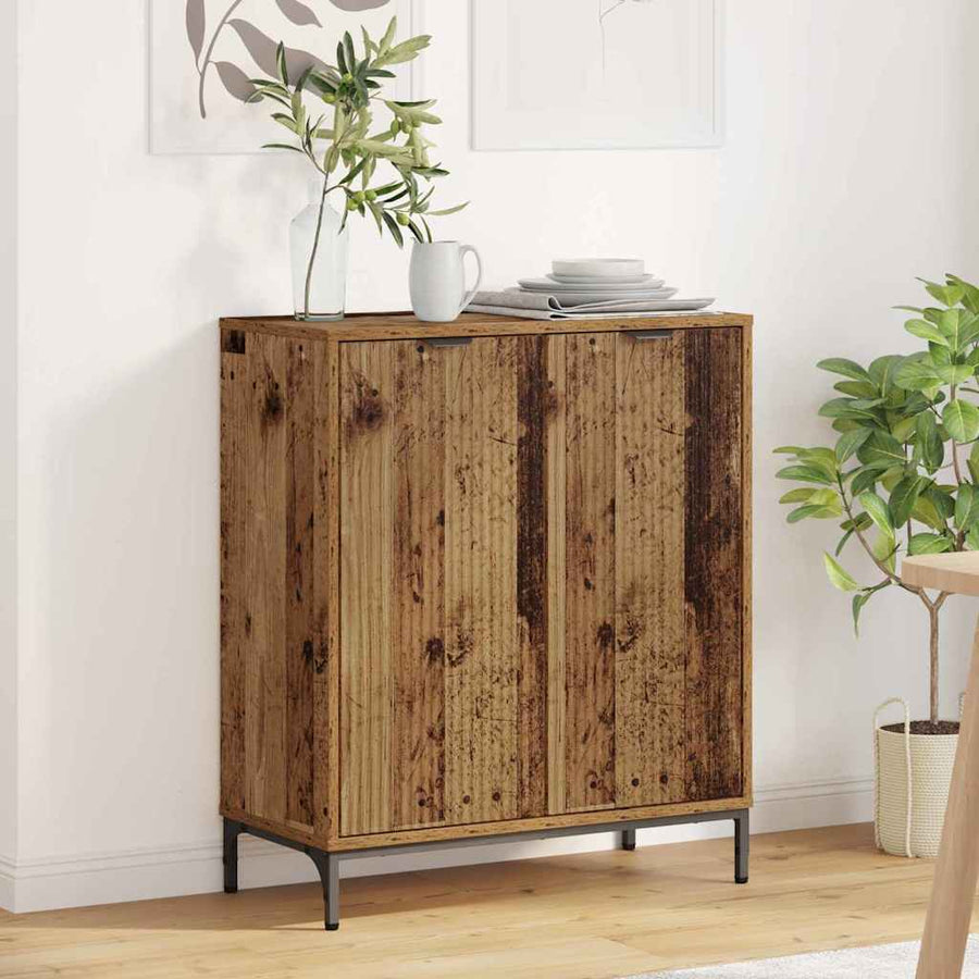 Dressoir Oudhout 69,5 x 33 x 82 cm Bewerkt hout