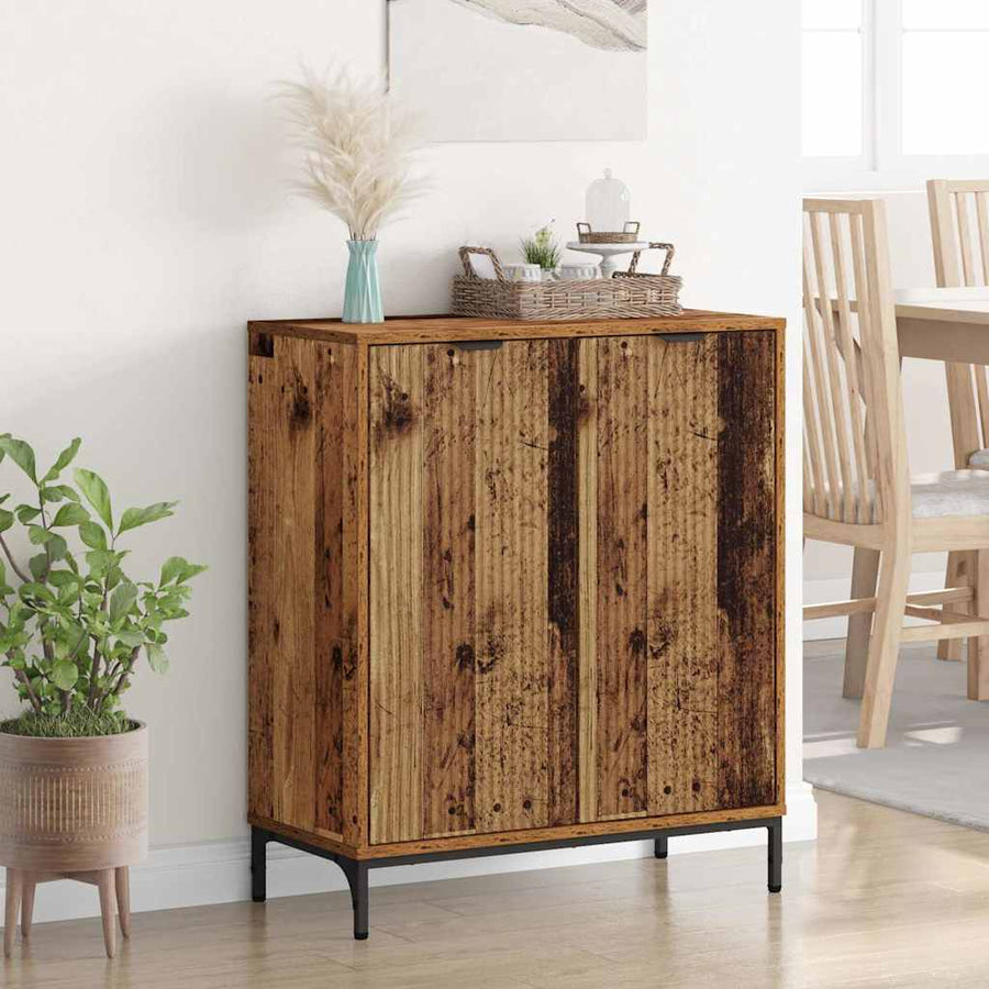 Dressoir Oudhout 69,5 x 33 x 82 cm Bewerkt hout