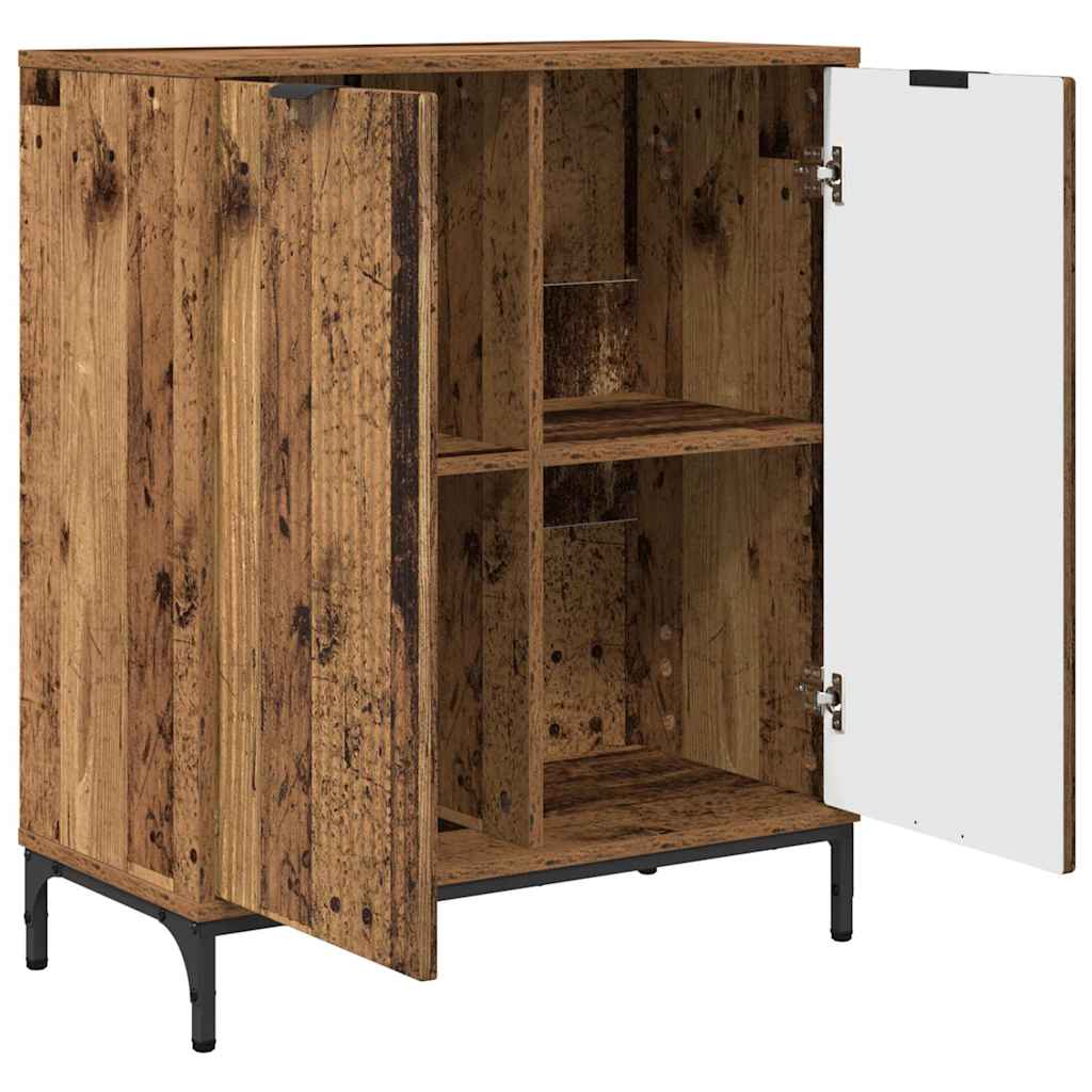 Dressoir Oudhout 69,5 x 33 x 82 cm Bewerkt hout