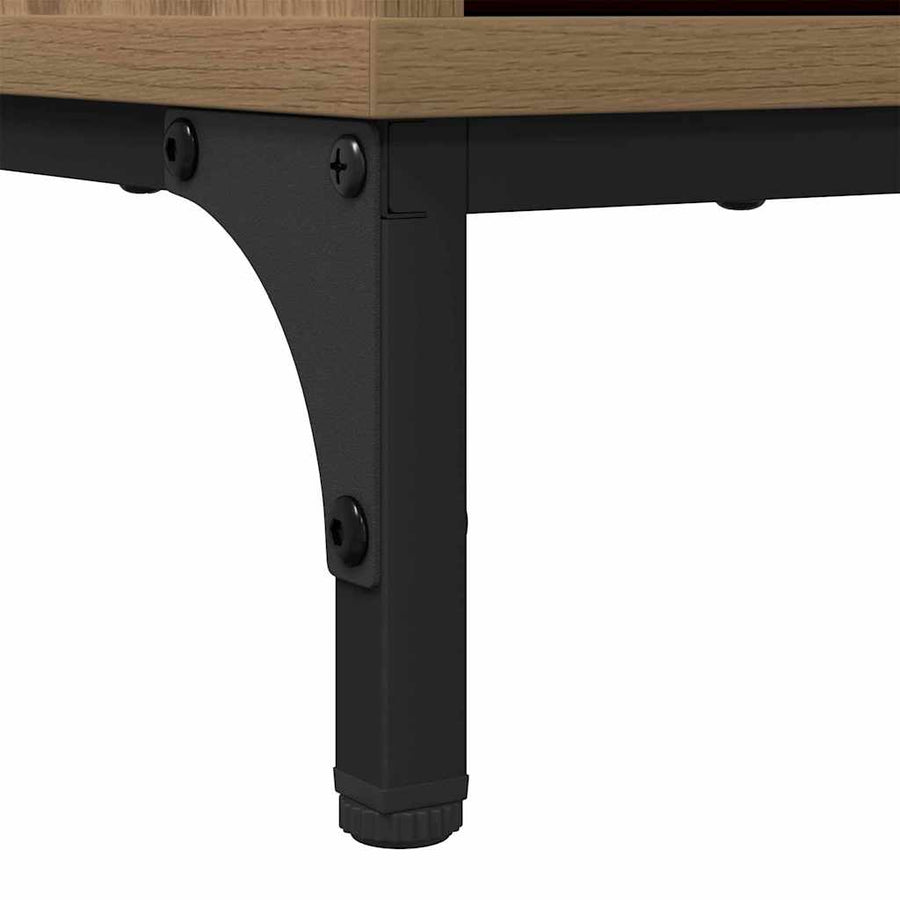 Dressoir Artisan Eiken 69,5 x 33 x 82 cm Bewerkt hout