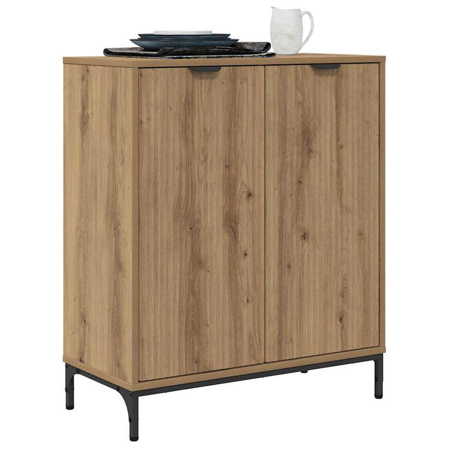 Dressoir Artisan Eiken 69,5 x 33 x 82 cm Bewerkt hout