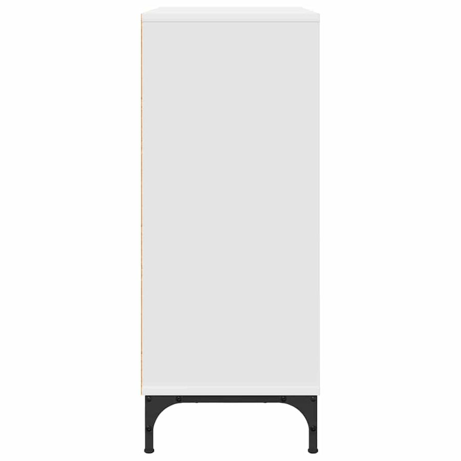 Dressoir met lade Wit 79,5 x 33 x 82 cm Bewerkt hout