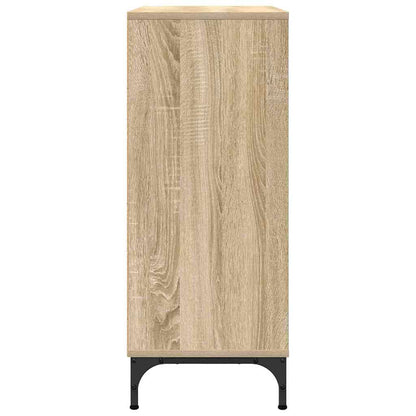 Dressoir met lade Sonoma Eiken 79,5 x 33 x 82 cm Bewerkt hout