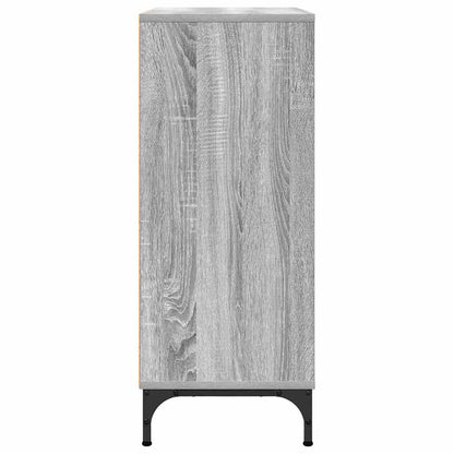 Dressoir met lade Grijs Sonoma 79,5 x 33 x 82 cm Bewerkt hout