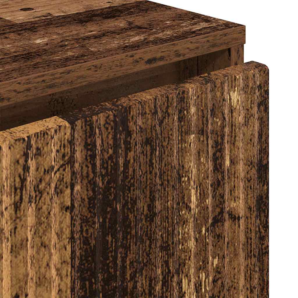 Dressoir met lade Oudhout 79,5 x 33 x 82 cm Bewerkt hout