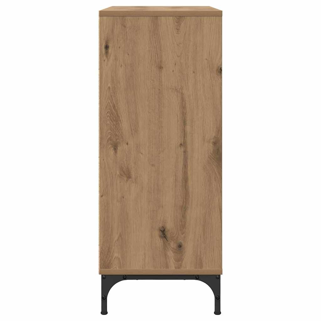 Dressoir met lade Artisan Eiken 79,5 x 33 x 82 cm Bewerkt hout