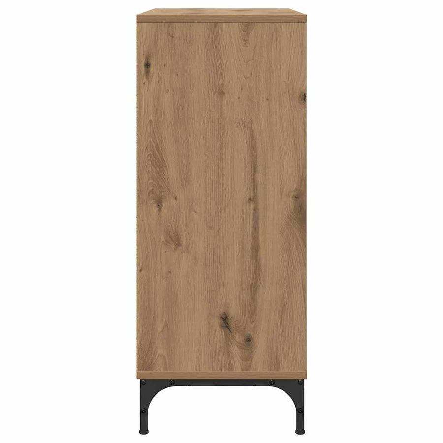 Dressoir met lade Artisan Eiken 79,5 x 33 x 82 cm Bewerkt hout