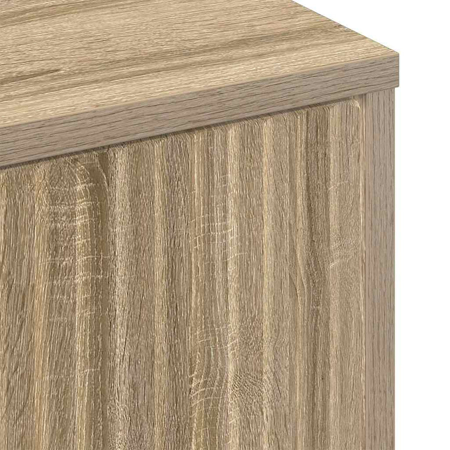 Salontafel met lade Sonoma Eiken 90 x 49 x 46 cm Bewerkt hout