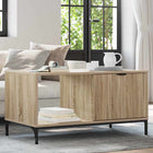 Coffee Table with Drawer Sonoma Oak 90 x 49 x 46 cm Engineered Wood
