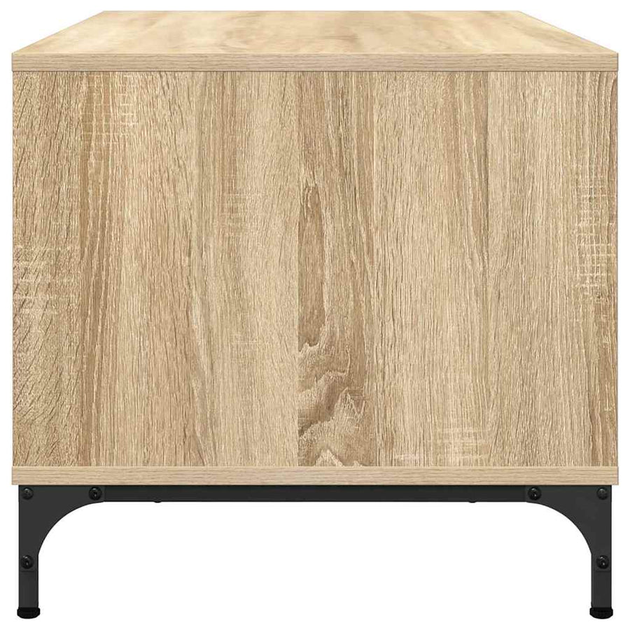 Salontafel met lade Sonoma Eiken 90 x 49 x 46 cm Bewerkt hout