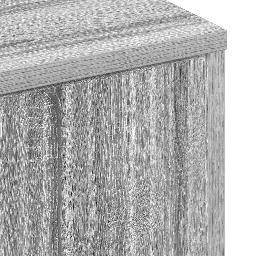 Salontafel met lade Grijs Sonoma 90 x 49 x 46 cm Bewerkt hout