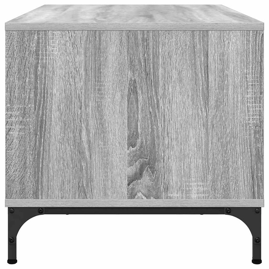 Salontafel met lade Grijs Sonoma 90 x 49 x 46 cm Bewerkt hout