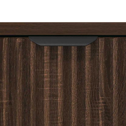 Salontafel met lade Bruin Eiken 90 x 49 x 46 cm Bewerkt hout