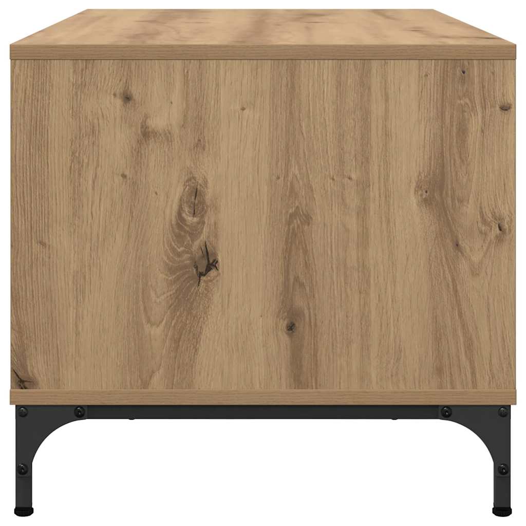 Salontafel met lade Artisan Eiken 90 x 49 x 46 cm Bewerkt hout