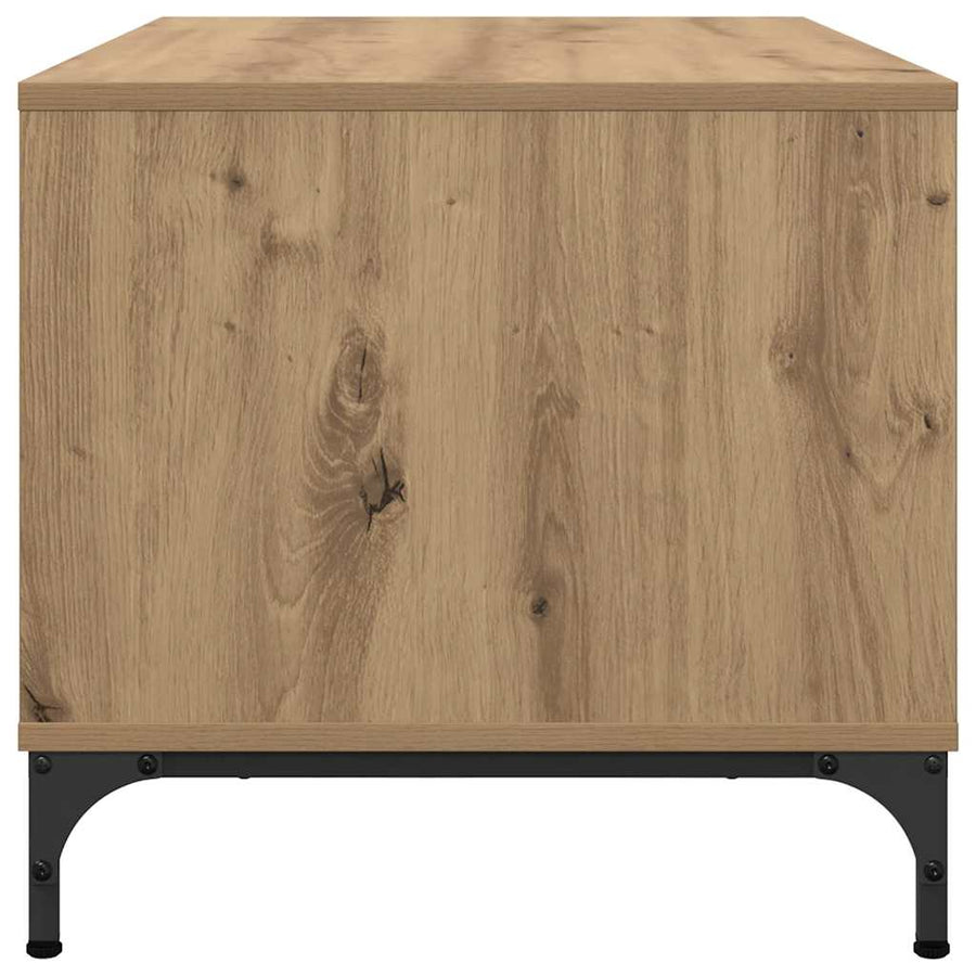 Salontafel met lade Artisan Eiken 90 x 49 x 46 cm Bewerkt hout