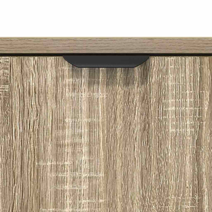 Dressoir met lade Sonoma eiken 89,5 x 33 x 82 cm Bewerkt hout