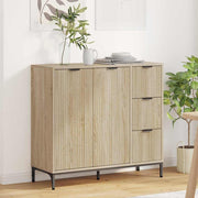 Dressoir Sonoma Eiken 89,5x33x82 cm bewerkt hout