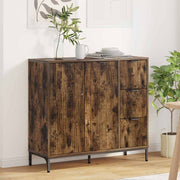 Dressoir gerookt eiken 89,5x33x82 cm
