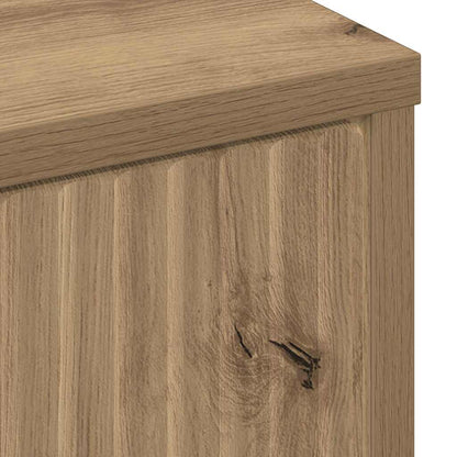 Dressoir met lade Artisan Eiken 89,5 x 33 x 82 cm Bewerkt hout