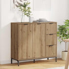 Dressoir Artisan Eiken 89,5x33x82 cm bewerkt hout
