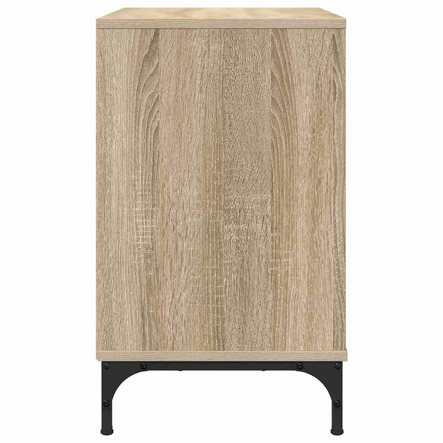 Nachtkastje Sonoma eiken 63.5 x 36 x 61 cm Bewerkt hout