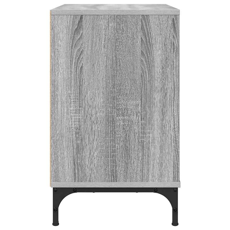 Nachtkastje Grijs sonoma 63.5 x 36 x 61 cm Bewerkt hout