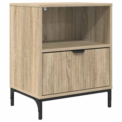 met lade Sonoma eiken 49 x 36 x 61 cm Bewerkt hout