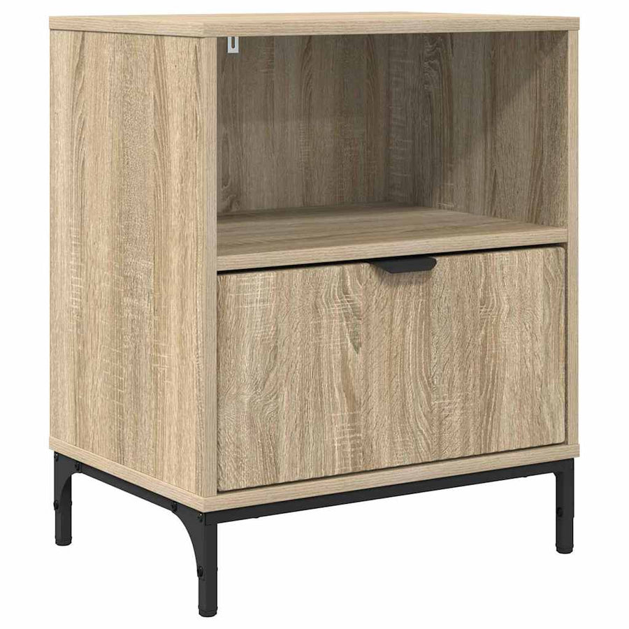 met lade Sonoma eiken 49 x 36 x 61 cm Bewerkt hout