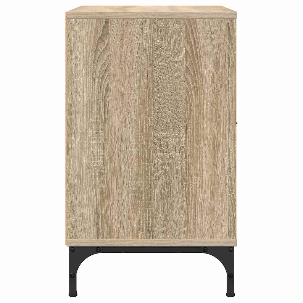 met lade Sonoma eiken 49 x 36 x 61 cm Bewerkt hout