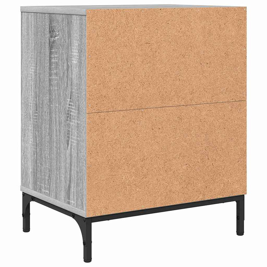 met lade Grijs sonoma 49 x 36 x 61 cm Bewerkt hout