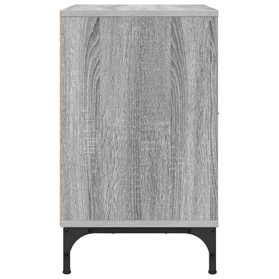 met lade Grijs sonoma 49 x 36 x 61 cm Bewerkt hout