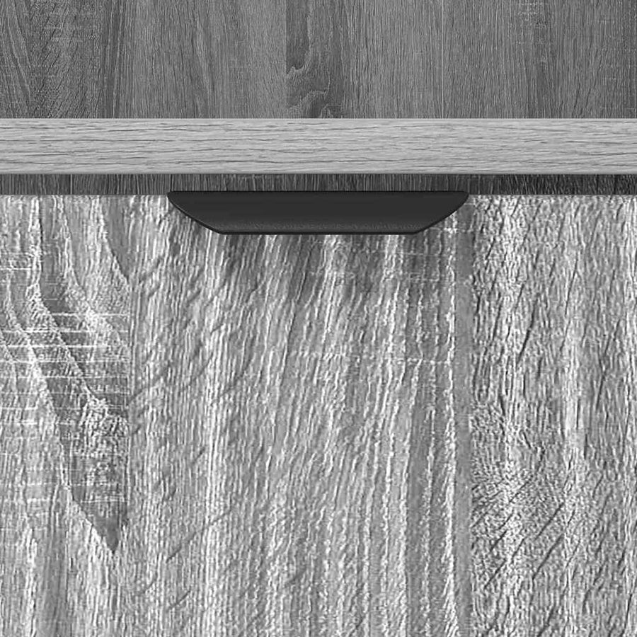 met lade 2 pcs Grijs sonoma 49 x 36 x 61 cm Bewerkt hout