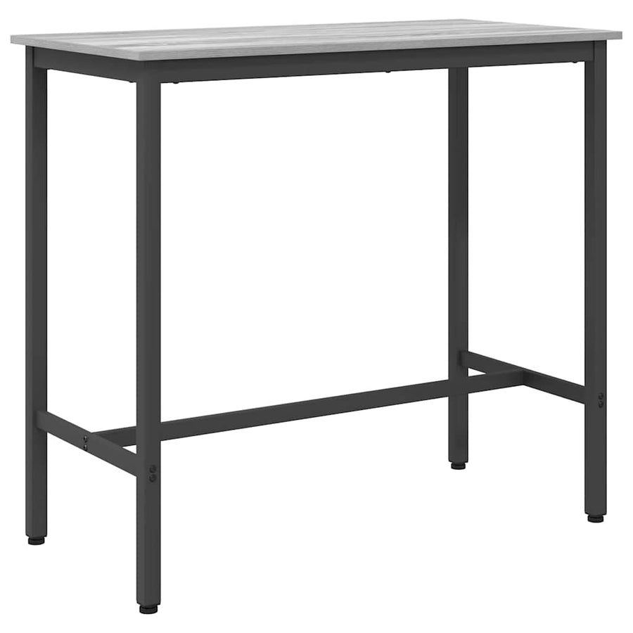 Tafel Grijs Sonoma 100 x 40 x 100,5 cm Engineered hout en staal