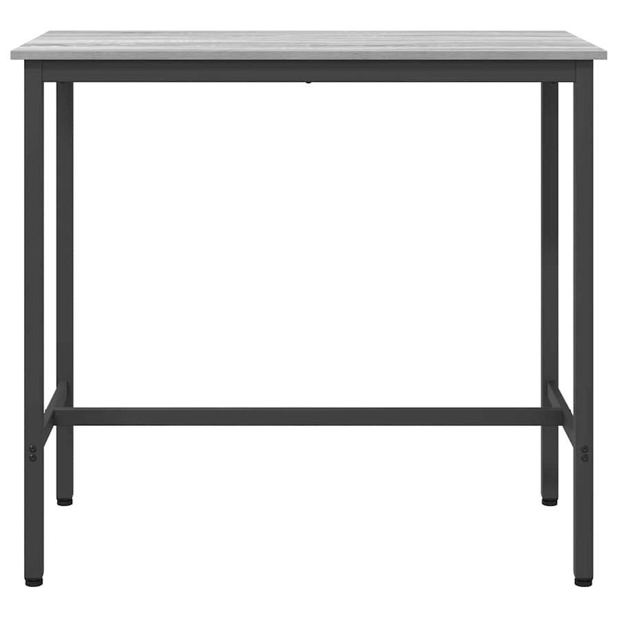 Tafel Grijs Sonoma 100 x 40 x 100,5 cm Engineered hout en staal