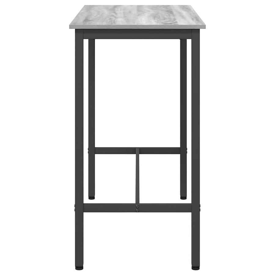 Tafel Grijs Sonoma 100 x 40 x 100,5 cm Engineered hout en staal