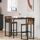 Tafel 100x50x90,5 cm oudhout engineered hout staal