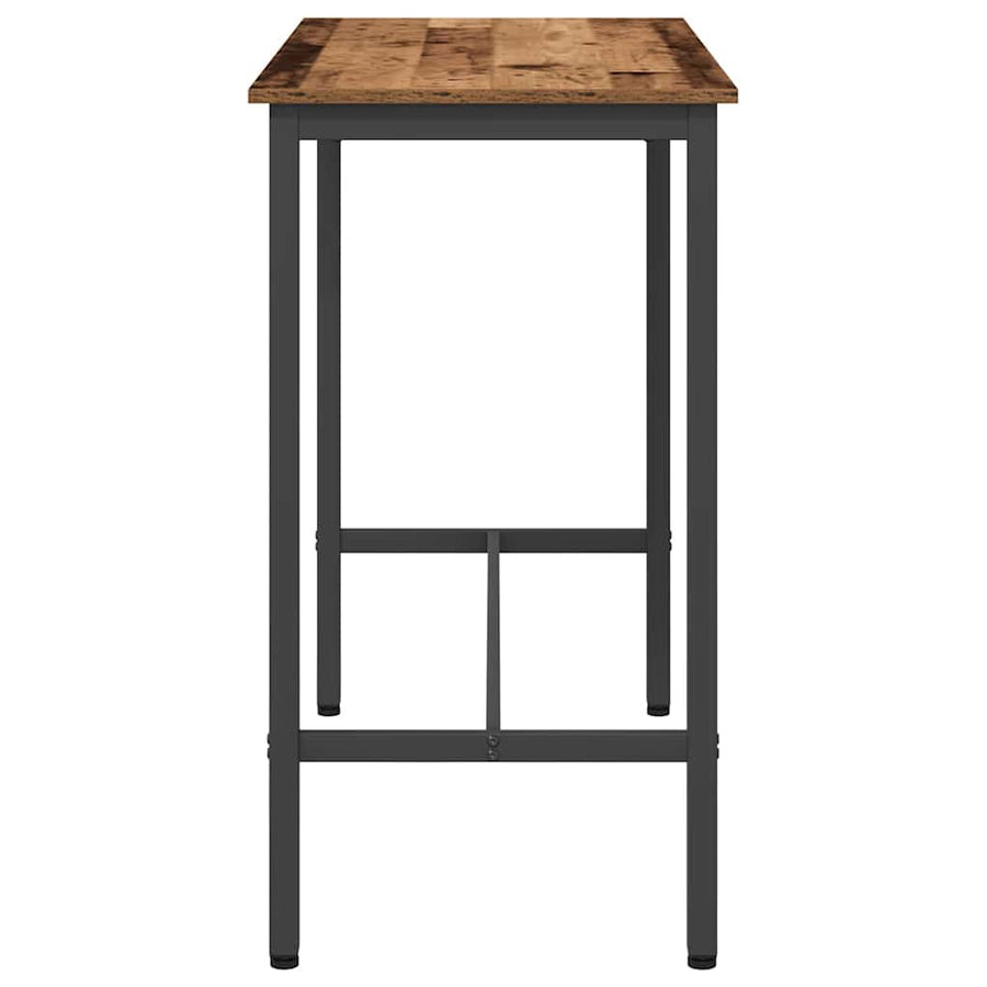 Tafel Oudhout 100 x 50 x 90,5 cm Engineered hout en staal