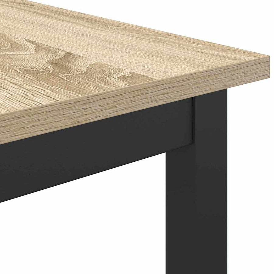 Tafel Sonoma Eiken 100 x 50 x 90,5 cm Engineered hout en staal