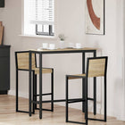 Tafel 100x40x100,5 cm sonoma eiken staal
