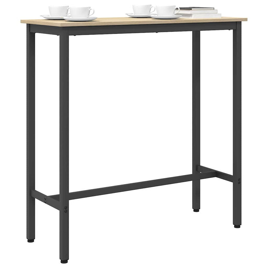 Tafel Sonoma Eiken 100 x 50 x 90,5 cm Engineered hout en staal