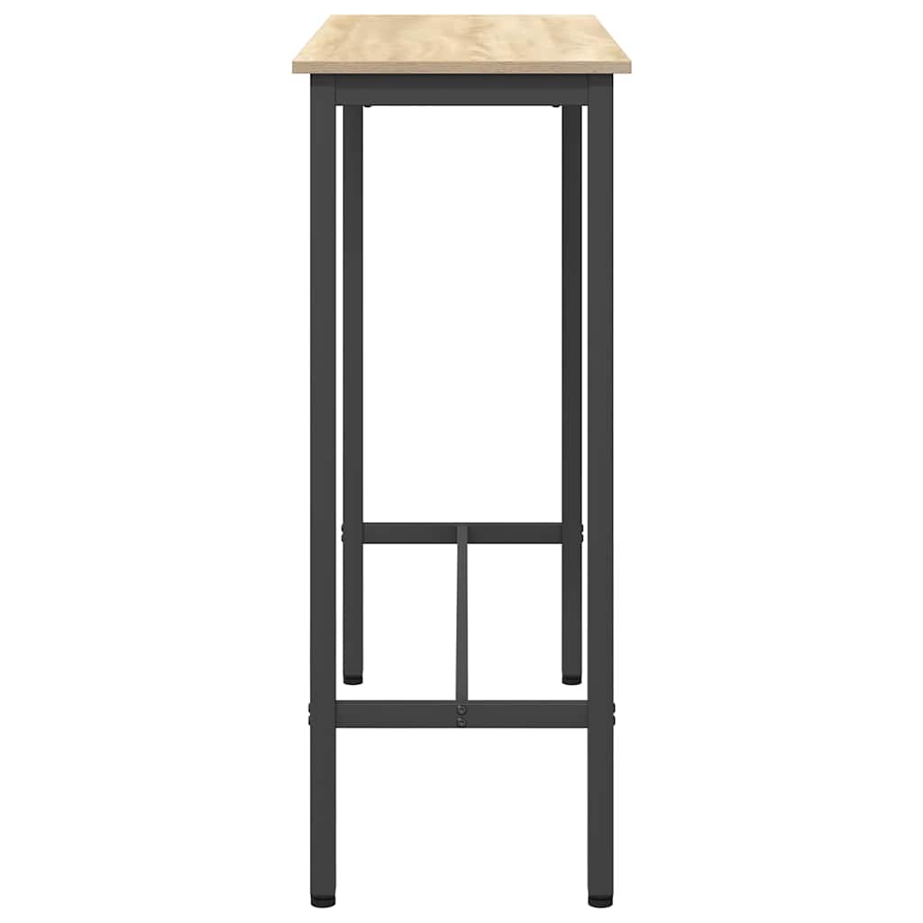 Tafel Sonoma Eiken 100 x 50 x 90,5 cm Engineered hout en staal