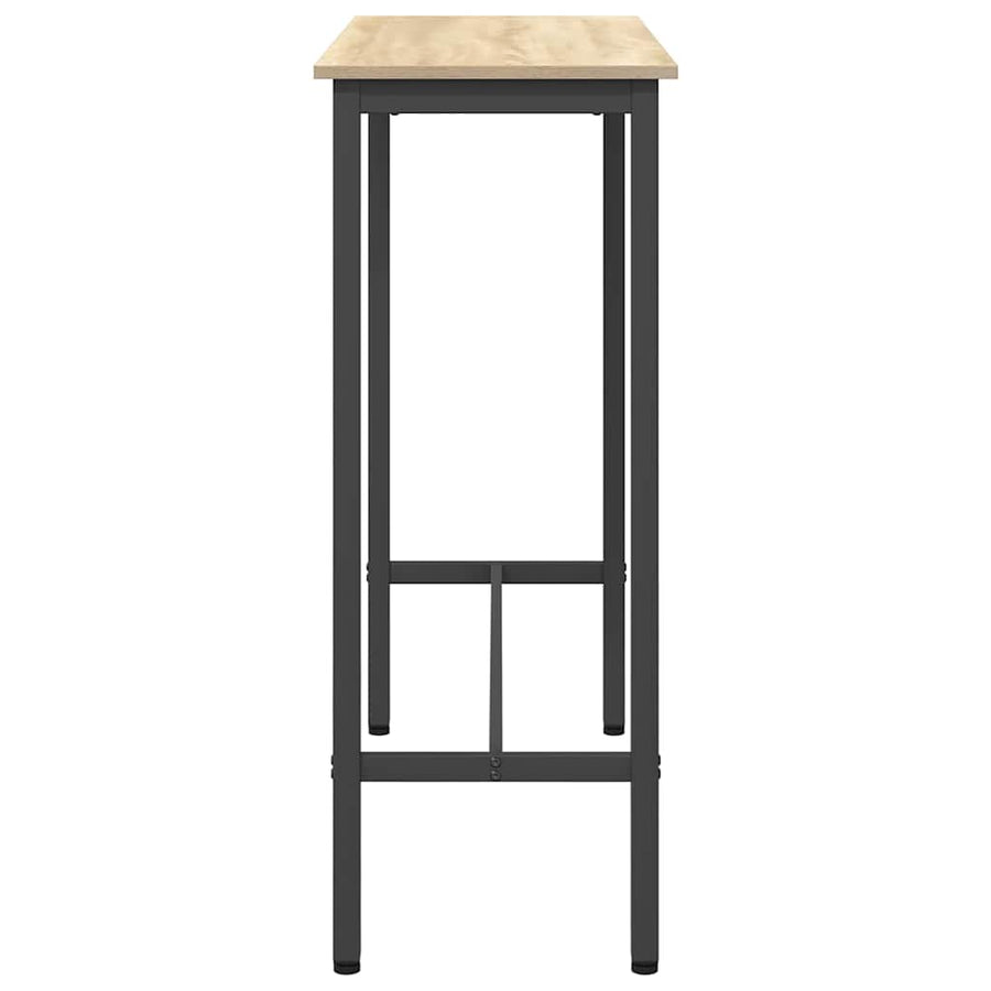 Tafel Sonoma Eiken 100 x 50 x 90,5 cm Engineered hout en staal