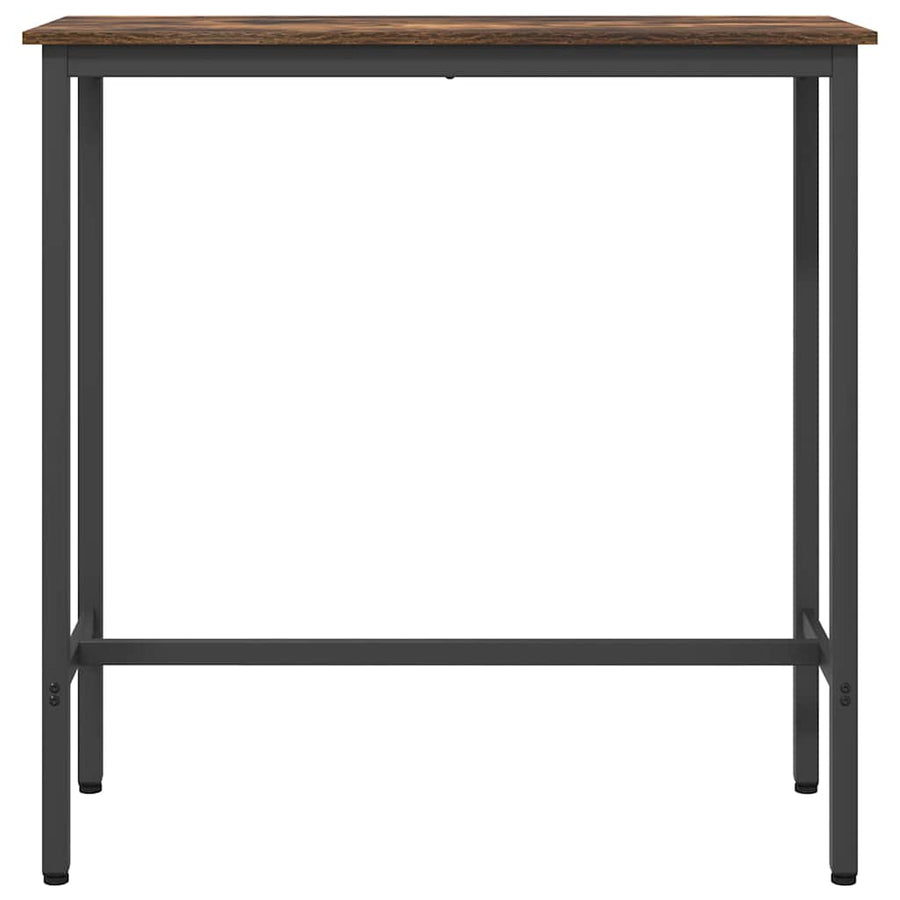 Tafel Gerookt eiken 100 x 40 x 90,5 cm Engineered hout en staal
