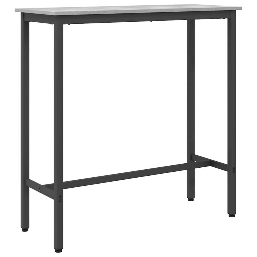 Tafel Grijs Sonoma 100 x 40 x 100,5 cm Engineered hout en staal