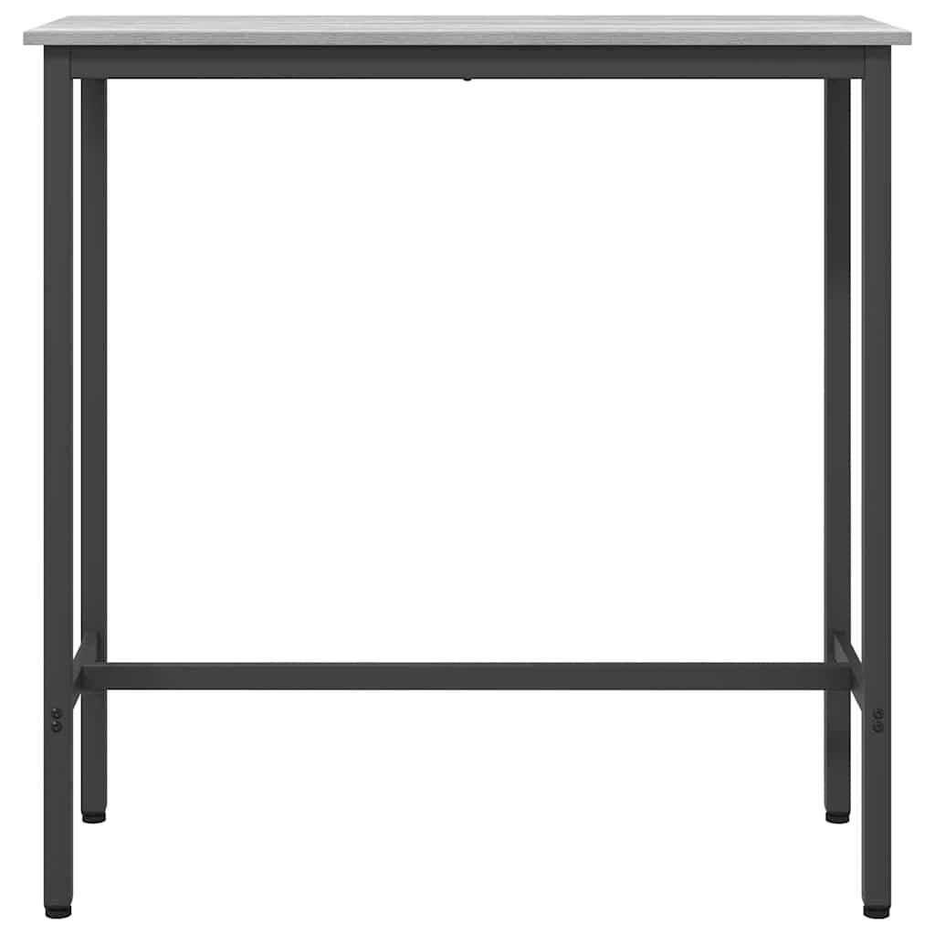 Tafel Grijs Sonoma 100 x 40 x 100,5 cm Engineered hout en staal
