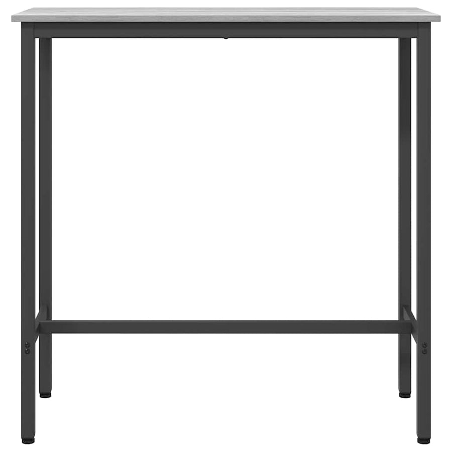 Tafel Grijs Sonoma 100 x 40 x 100,5 cm Engineered hout en staal