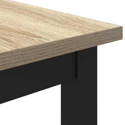 Tafel Sonoma Eiken 100 x 50 x 76,5 cm Engineered hout en staal