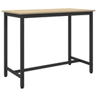 Tafel Sonoma Eiken 100x50x76,5 cm engineered hout staal