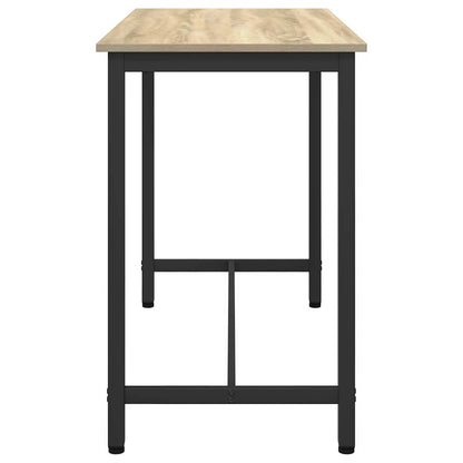 Tafel Sonoma Eiken 100 x 50 x 76,5 cm Engineered hout en staal
